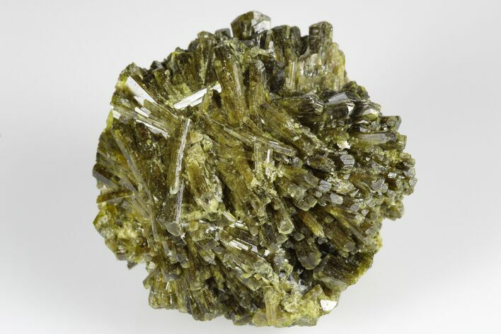 Epidote Crystal Cluster - Peru #181612